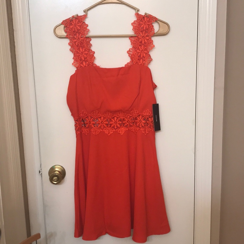 Red dress